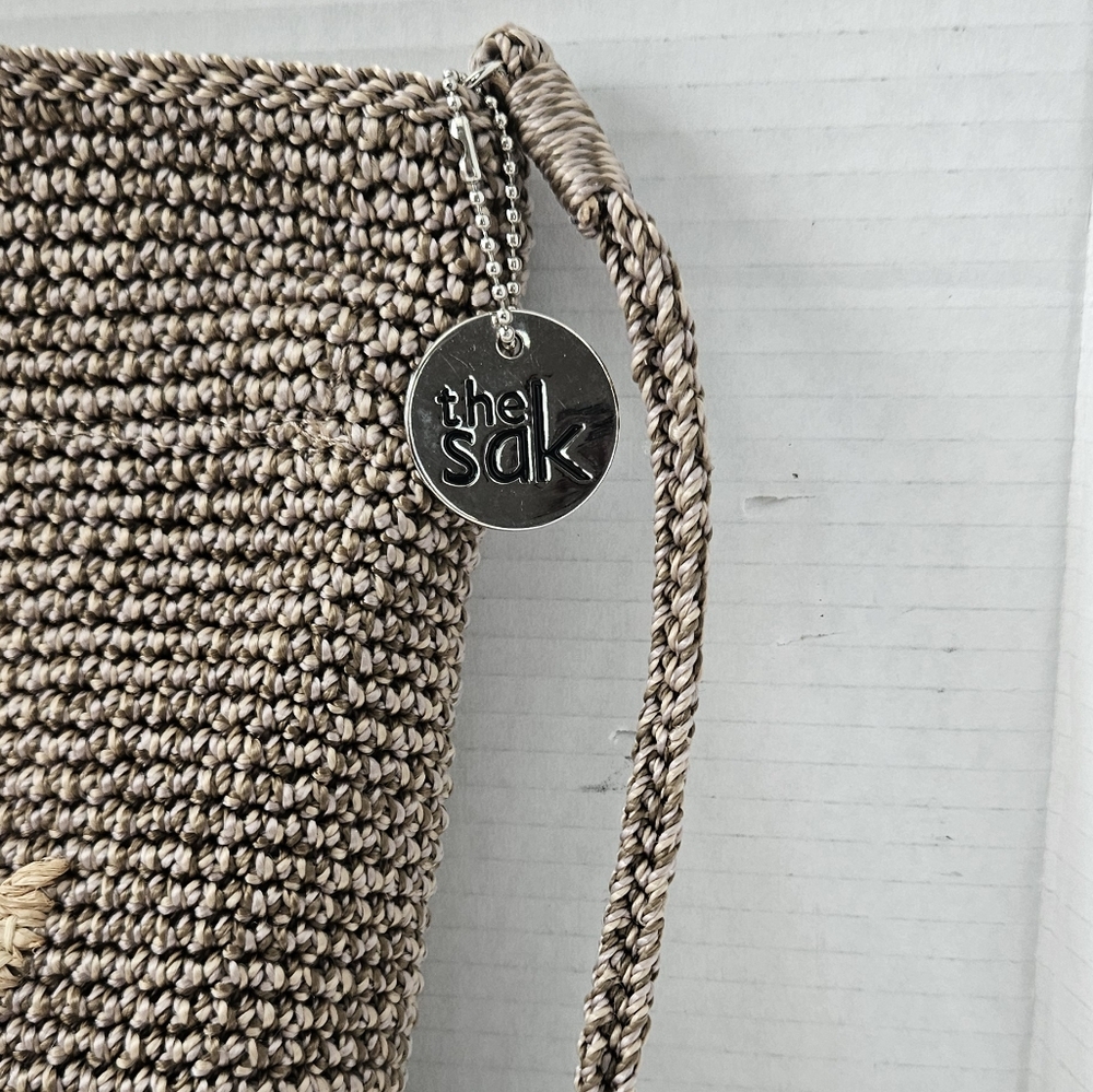 The Sak Linden Crochet Lotus Convertible‎ Crossbody Bag - Picture 2 of 8